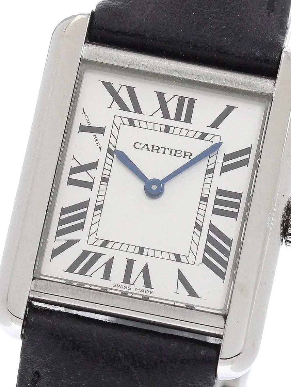 CARTIER Tank solo SM WSTA0030 Silver Dial Quartz Ladies Watch_960882 - Picture 1 of 7